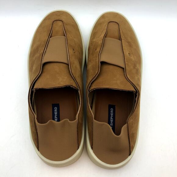 Wolf & Shepherd Mens 7.5 Womens 9 Cruise Ace Slip On Sneaker Tan Sandstorm NIB - Picture 8 of 11